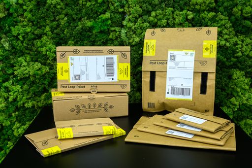 Vorschau Bild von Stehen ab sofort für den Versandkreislauf bereit:
Die neuen Verpackungen von Post Loop.