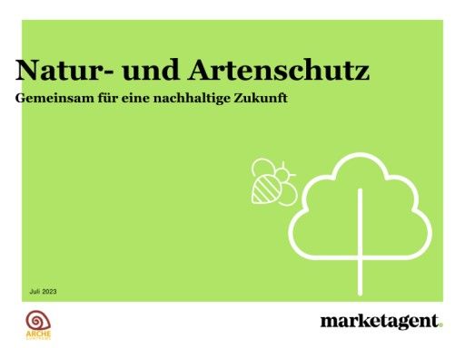 Vorschau Bild von Pressecharts zu Natur- und Artenschutz