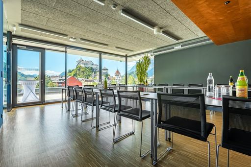 Hörsaal der FH Kufstein Tirol: Im Rahmen eines
Quality Audits bescheinigten externe Gutachtende der FH Kufstein
Tirol ein ausgezeichnetes Qualitätsmanagement.
