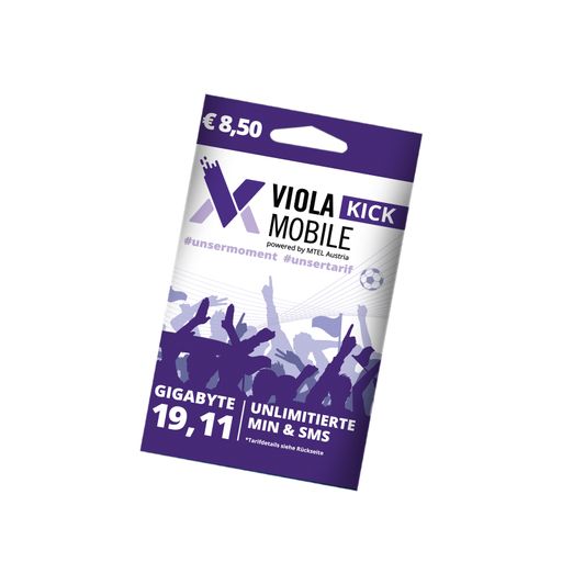 Vorschau Bild von Mock-Up VIOLA Sim Karte "Kick"