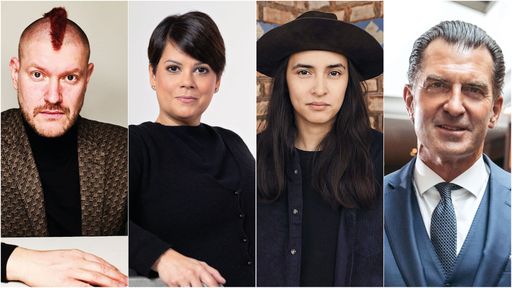 Visionär Sascha Lobo, Publizistin Diana Kinnert,
Ökonomin Sita Mazumder und Medienmanager Philipp Welte.