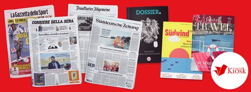 Österreichs digitaler Zeitungsstand bietet nun
unter www.kiosk.at Zugang zu zahlreichen neuen internationalen
Medien.