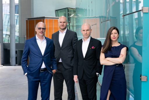 v.l.n.r. Peter Gönitzer, Helmut Kogler, Florian
Koschat, Lorena Skiljan
