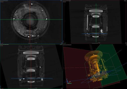 Mittels industrieller Computertomographie macht TÜV
AUSTRIA Unsichtbares sichtbar, bei einer Detailerkennbarkeit von
wenigen Tausendstel Millimetern.