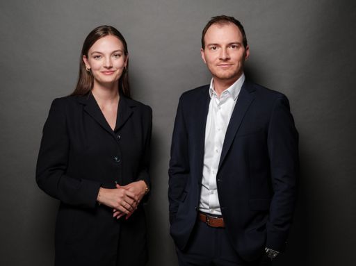 Anja Ennsberger und DI Hannes Speiser