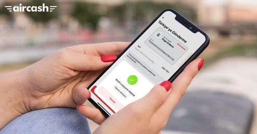  Aircash-Kunden können die App jetzt auch für
Geldtransfers außerhalb der SEPA-Zone nutzen