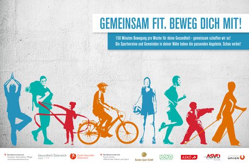 Sujetbild der Initiative 50 Tage Bewegung