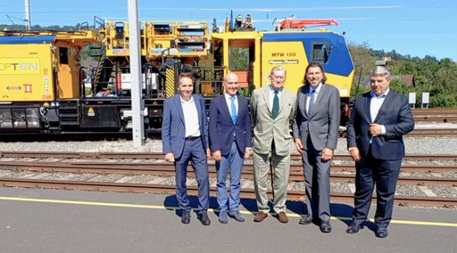 Vorschau Bild von Fertigstellung der Oberleitungsanlagen zwischen
Wettmannstätten und St. Martin-Bergla der GKB