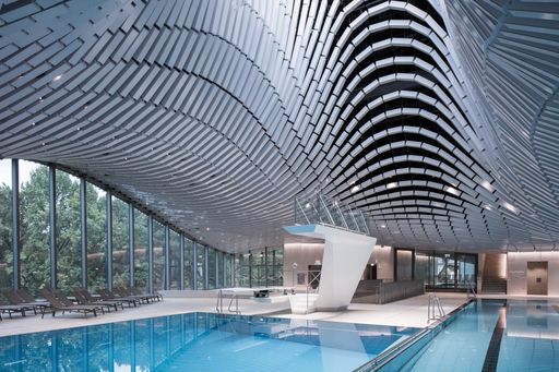 Vorschau Bild von Aluminium-Architektur-Preis 2020/21 für das
Paracelsus Bad in Salzburg