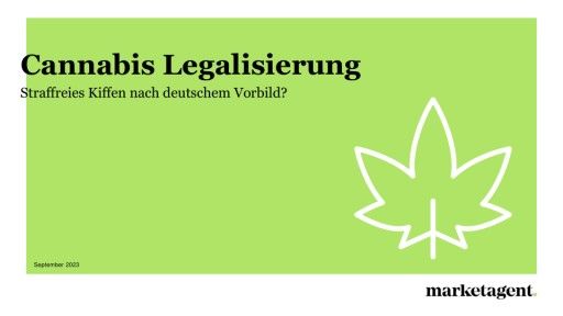 Vorschau Bild von Pressecharts Cannabis Legalisierung