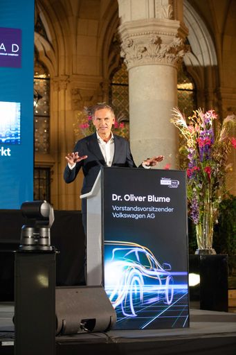 Vorschau Bild von Keynote Oliver Blume VIP Event Wiener Elektro Tage