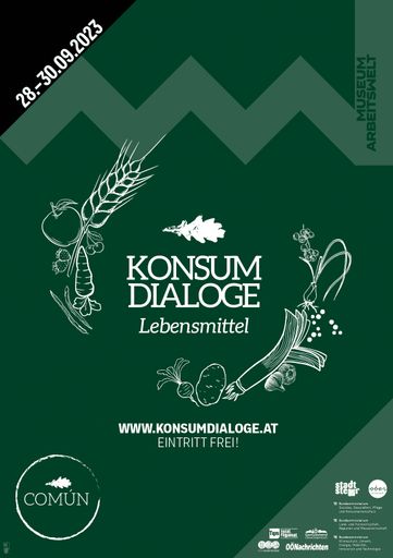 Plakat zu "Österreichische Konsumdialoge:
Lebensmittel"