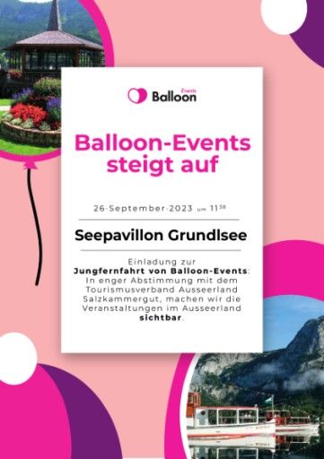 Vorschau Bild von Einladung Balloon-Events Launch