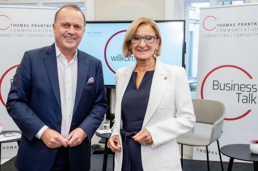 Thomas Prantner interviewt im C3 Business Talk
Landeshauptfrau Mag. Johanna Mikl-Leitner