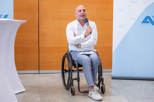 Vorschau Bild von AUVA-„Back to Life“-Award NÖ für Gerhard
Holnsteiner aus Krems.