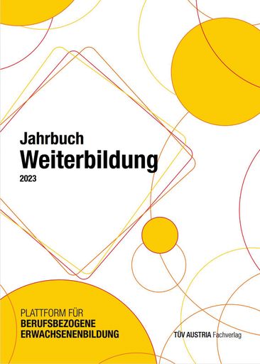  Cover "Jahrbuch Weitebildung 2023"