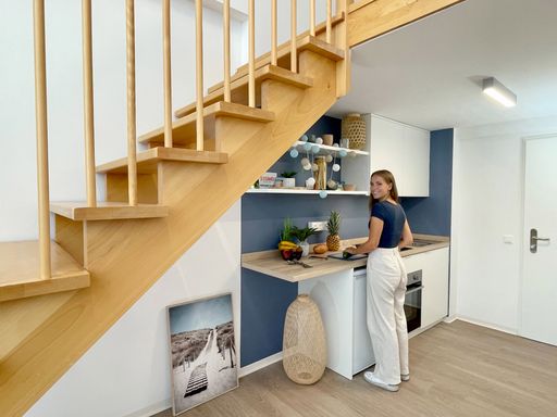 Vorschau Bild von STUWO Strozzigasse Galerie-Apartment Kleinküche