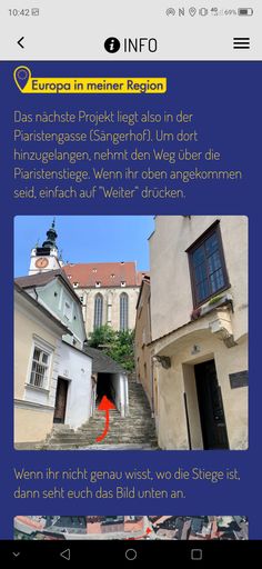 Vorschau Bild von Screenshot aus dem Actionbound Krems