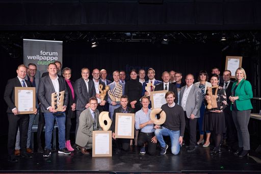 https://www.apa-fotoservice.at/galerie/34478 Gewinner und
Sponsoren des Wellpappe Austria Awards 2023
