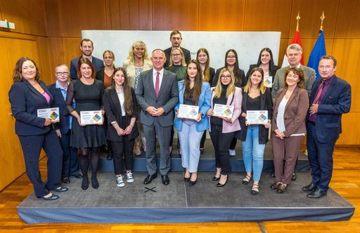 Lehrlingsausbildung im Innenministerium mit
Gütesiegel zertifiziert