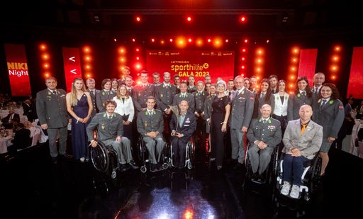 Wiener Stadthalle, Wien, Österreich .LOTTERIEN
SPORTHILFE GALA AM 12. OKTOBER 2023 IN DER WIENER STADTHALLE MIT
BUNDESMINISTERIN KLAUDIA TANNER