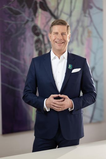  Der neue Präsident des Österreichischen
Behindertensportverbandes, Julian Hadschieff