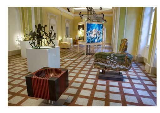 Vorschau Bild von Ausstellungshalle Kurhaus mit Werken von Hubertus Mayr, Sabine
Pelzmann, Irene Strolz-Taferner