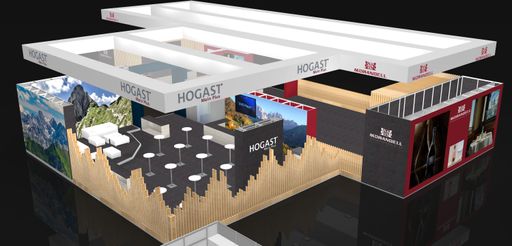  Dieses Jahr werden HOGAST und MORANDELL mit einem
gemeinsamen Stand in Halle 4 bei der GAST-Messe vertreten sein.