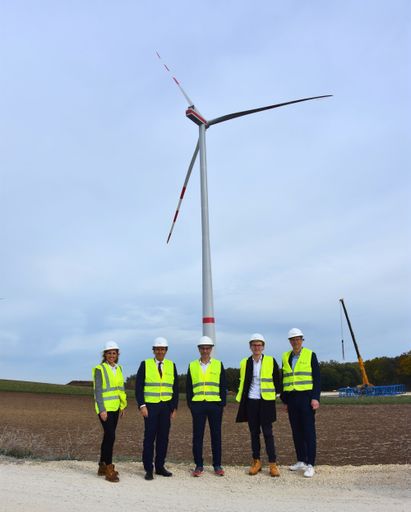 v.l.n.r. Daniela Oberti, GD Stv. Reinhard Karl, Christoph
Zurucker-Burda, Florian Hollndonner und Albert Waldhauser