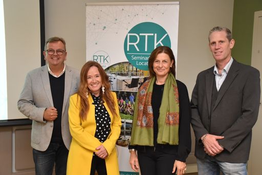  RTK-Generalversammlung 2023: v.l. RTK-Präsident
Thomas Ziegler, RTK-Geschäftsführerin Uschi Huber,
RTK-Rechnungsprüferin Alexandra Kaszay und RTK-Vizepräsident Sascha
Dietrich.