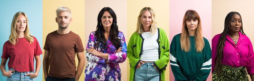 Gemeinsam für die HPV Schutzimpfung: Valerie Huber,
Christl Clear, Michael Buchinger, Martina Reuter, Nina Radman und
Constantly K