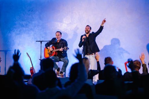  Leonhardsberger & Schmid mit ihrem Musikkabarett