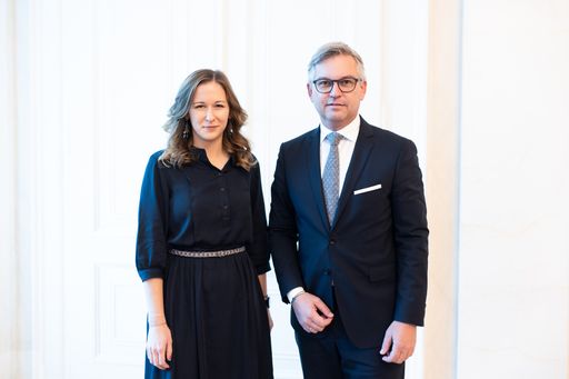 Jugendstaatssekretärin Claudia Plakolm und Finanzminister Magnus
Brunner