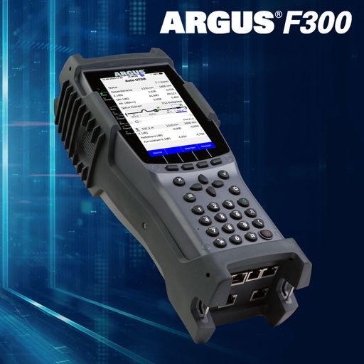 intec Gesellschaft für Informationstechnik mbH, leading European
supplier in the field of telecommunications measurement technology,
presents the ARGUS® F300, a pure fiber optic tester that combines
numerous fiber testing options such as OTDR and Selective OPM as
well as PON-ID detection and performance tests. / Die Verwendung
dieses Bildes für redaktionelle Zwecke ist unter Beachtung aller
mitgeteilten Nutzungsbedingungen zulässig und dann auch honorarfrei.
Veröffentlichung ausschließlich mit Bildrechte-Hinweis.