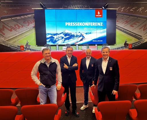  v.l.n.r.: Wolfgang Maier, Martin Leitner, Mag.
Christian Wörister und Mag. Anton Bodner