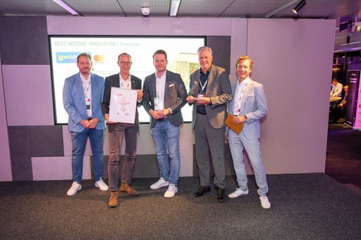 Auszeichnung von Unimarkt & Mastercard mit dem
Retail Innovation Award 2023