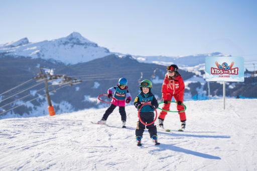  Neue Initiative „KIDS ON SKI - for free“ bringt Kinder auf die
Skipiste