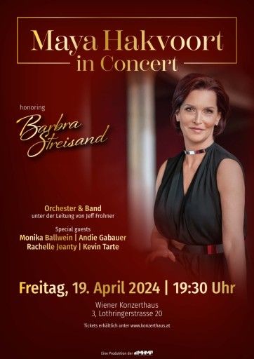 Vorschau Bild von Plakat zu Maya Hakvoort honoring Barbra Streisand