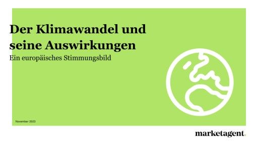 Vorschau Bild von Pressecharts Der Klimawandel und seine Auswirkungen
