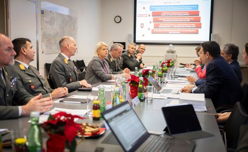 Strategische Gespräche Wirtschaftskammer Österreich & Bundesheer
mit Verteidigungsministerin Klaudia Tanner