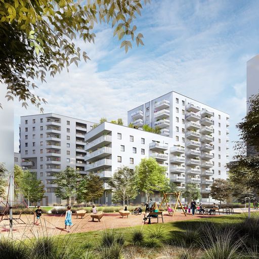 Nordbahnviertel: Gleichenfeier für 150 leistbare
Wohnungen