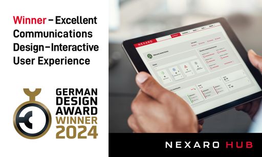 Steuerungssoftware Nexaro HUB mit German Design Award
ausgezeichnet / Die Verwendung dieses Bildes für redaktionelle
Zwecke ist unter Beachtung aller mitgeteilten Nutzungsbedingungen
zulässig und dann auch honorarfrei. Veröffentlichung ausschließlich
mit Bildrechte-Hinweis.