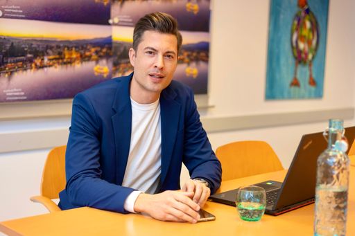 Vorschau Bild von Hannes Markowitz, Geschäftsführer der Veldener Tourismus
Gesellschaft