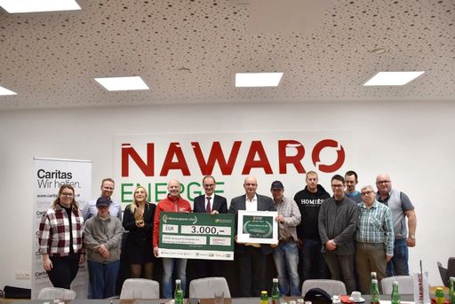 Vorschau Bild von Spendenübergabe NAWARO ENERGIE an die Caritas
Werkstatt für Menschen mit Behinderung