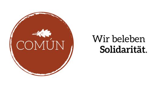 Logo & Motto der Stiftung COMÚN