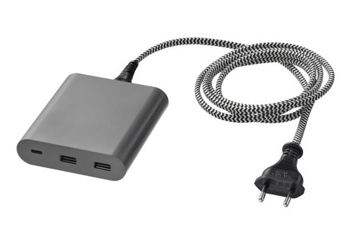 ÅSKSTORM USB-Ladegeräts 40W dunkelgrau