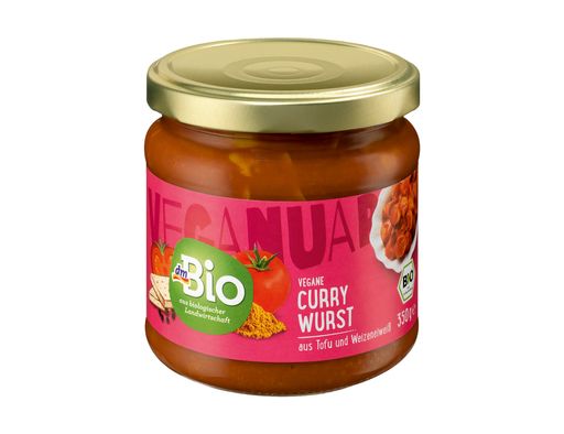 Vorschau Bild von Vegane Curry Wurst