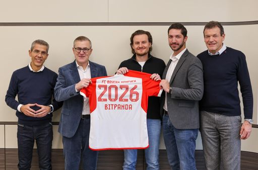 Michael Diederich, Jan-Christian Dreesen, Eric Demuth, Lukas
Enzersdorfer-Konrad und Andreas Jung (v.l.n.r) / Die Verwendung
dieses Bildes für redaktionelle Zwecke ist unter Beachtung aller
mitgeteilten Nutzungsbedingungen zulässig und dann auch honorarfrei.
Veröffentlichung ausschließlich mit Bildrechte-Hinweis.