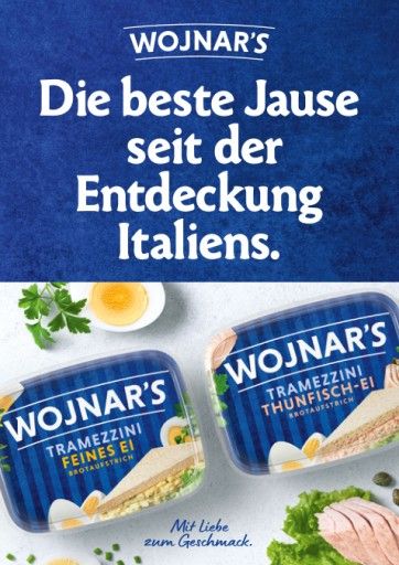 Vorschau Bild von 8 Bogen Plakat Wojnar's - Tramezzini, Salate