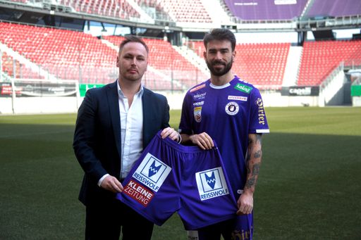  Thomas Rodrigo Beranek, Geschäftsführer REISSWOLF
Österreich und SK Austria Klagenfurt Spieler Thorsten Mahrer